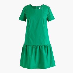 J. Crew Green Dress with Pockets